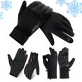 thumbnail image 1 of Aptoco Men Women Winter Warm Gloves, Windproof Waterproof Anti-slip Thermal Touch Screen Gloves, Valentines Day Gifts, 1 of 9