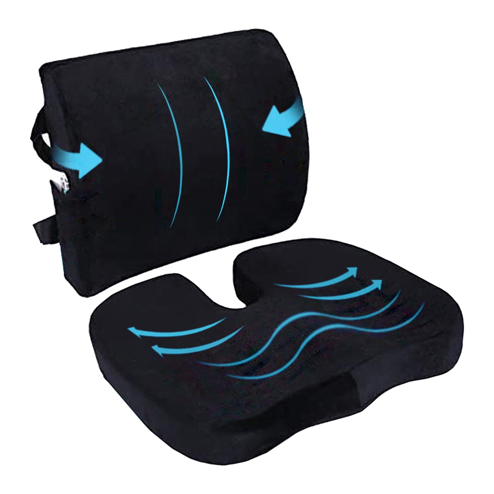 Aptoco Pain Relief and Comfort Premium Memory Foam Lumbar Back Support