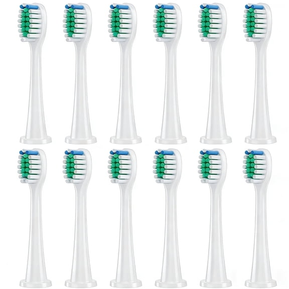 Aptoco Replacement Toothbrush Heads Compatible with Philips Sonicare, 12 Pcs Precision Clean Electric Toothbrush Replacement Heads Refill