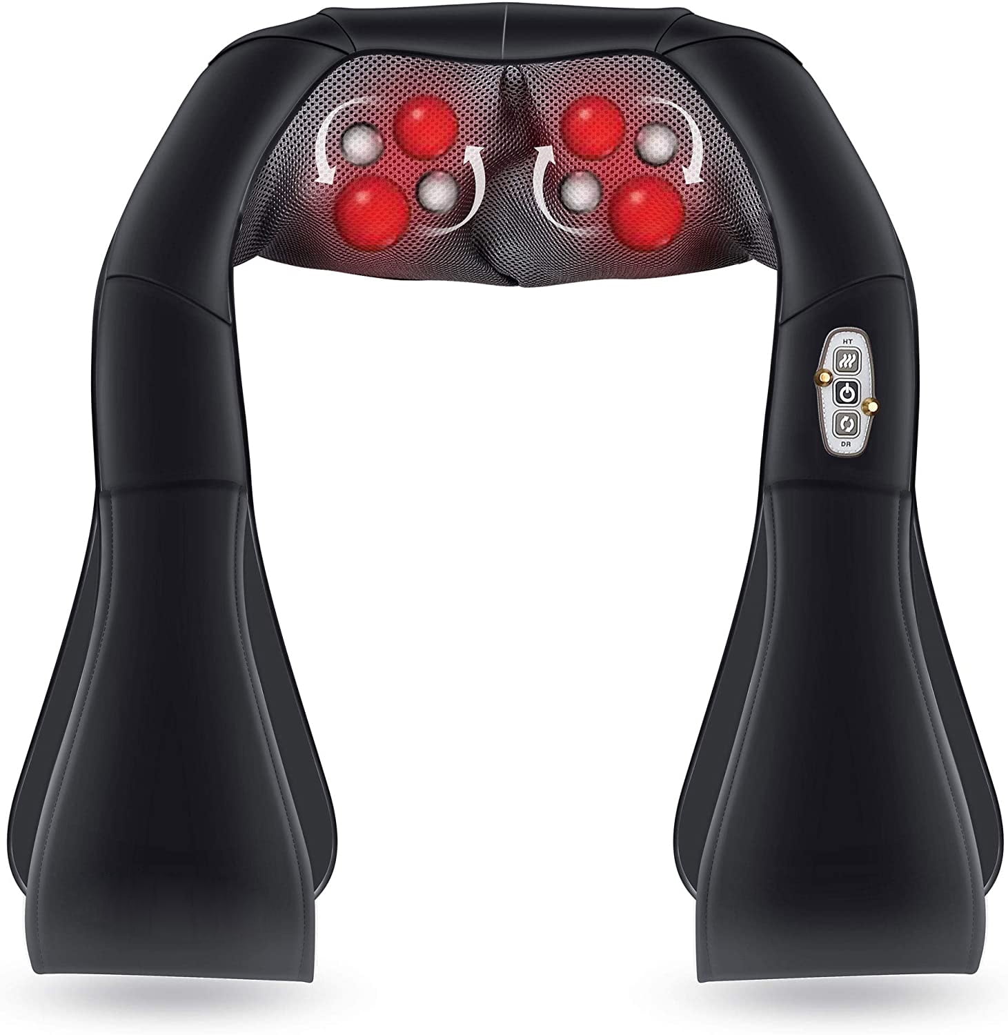 Rechargeable 5D Infrared Heated Shiatsu Back Neck Massager For Neck And  Shoulders Perfect For Car And Home Massage, Health Care Gift Idea 231006  From Piao007, $57.77