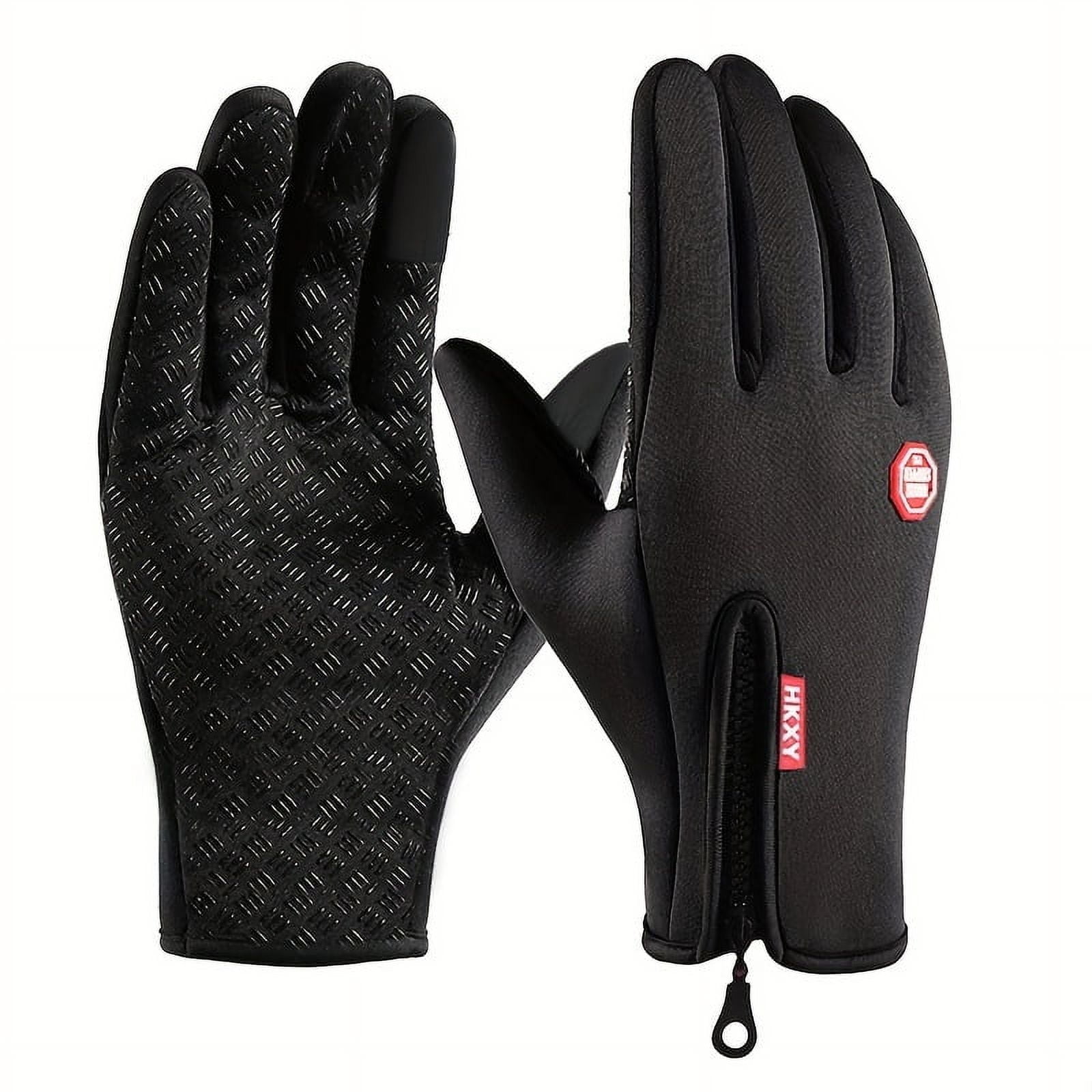 BUBU Men's Waterproof Work Gloves Practical Padded Driving Fitness Yoga Exercise Work Gloves