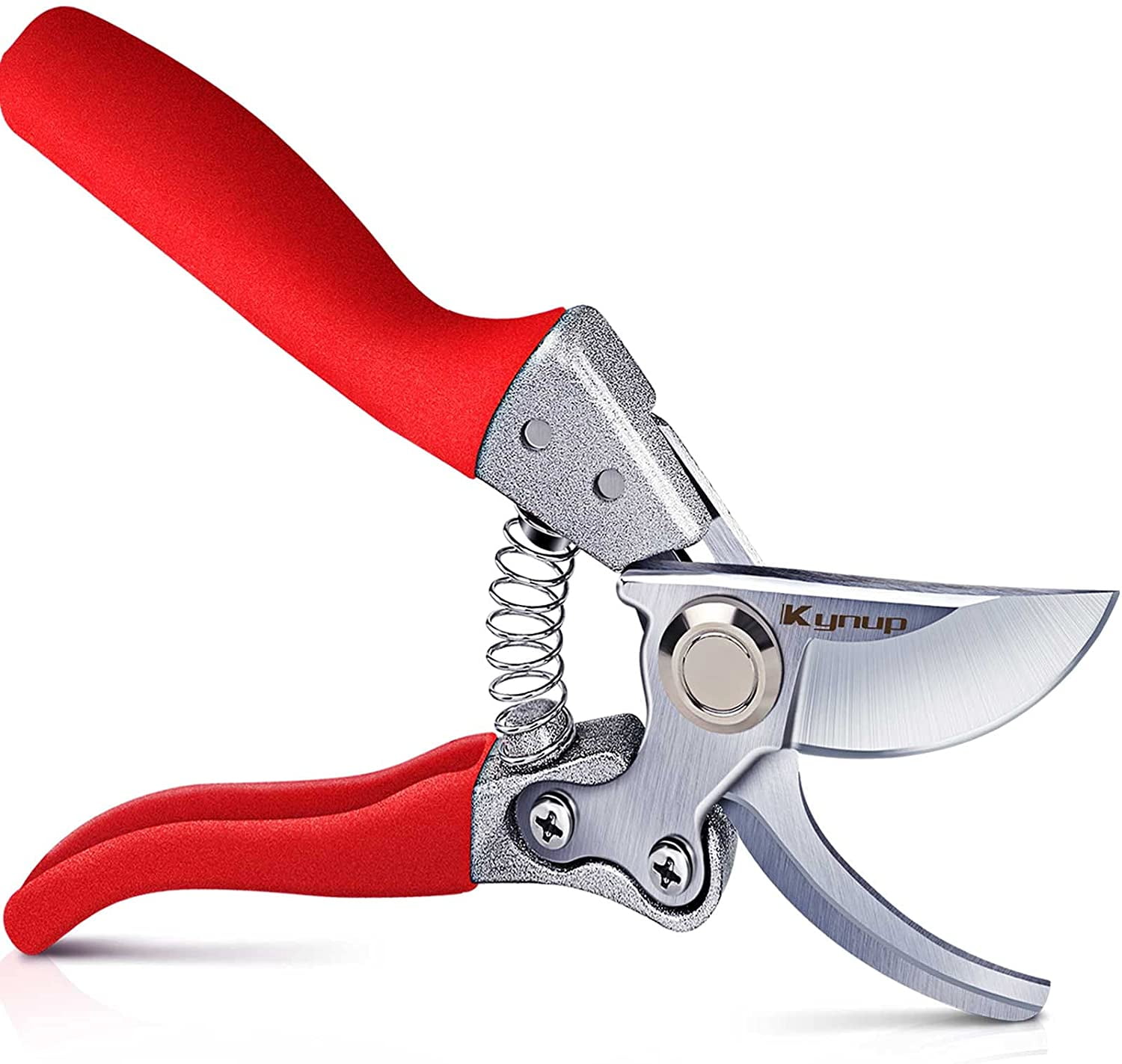 Apuakthei 8.6" Gardening Shears, Professional Bypass Pruner Hand Shears