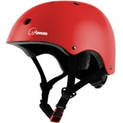 Apusale Kids Bike Helmet, for Scooter Skateboard Cycling Roller Skating, Adjustable 2 Sizes (Green M)