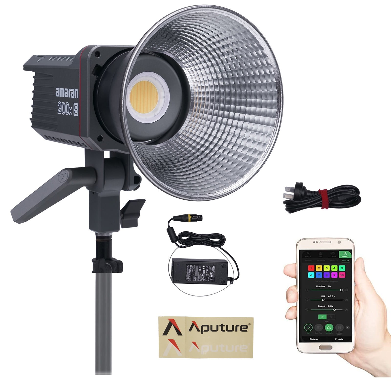 Aputure Amaran 200x S 200xs 200x-s 200W Bi-Color LED Video Light 9 