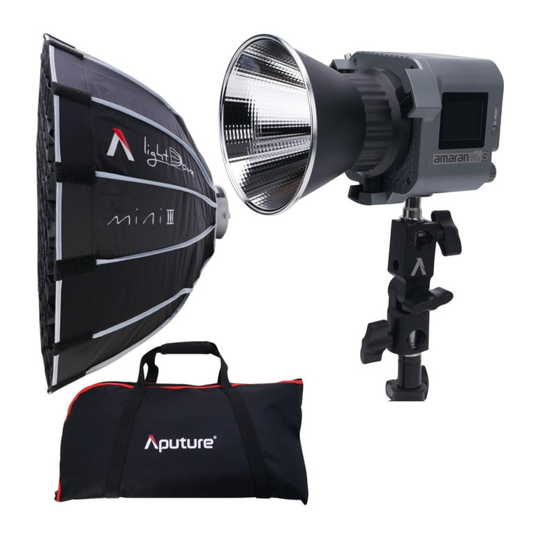 Aputure Amaran COB 60D S Point Source LED 65W Daylight with Aputure Amaran COB 60D S Point Source LED 65W Daylight with