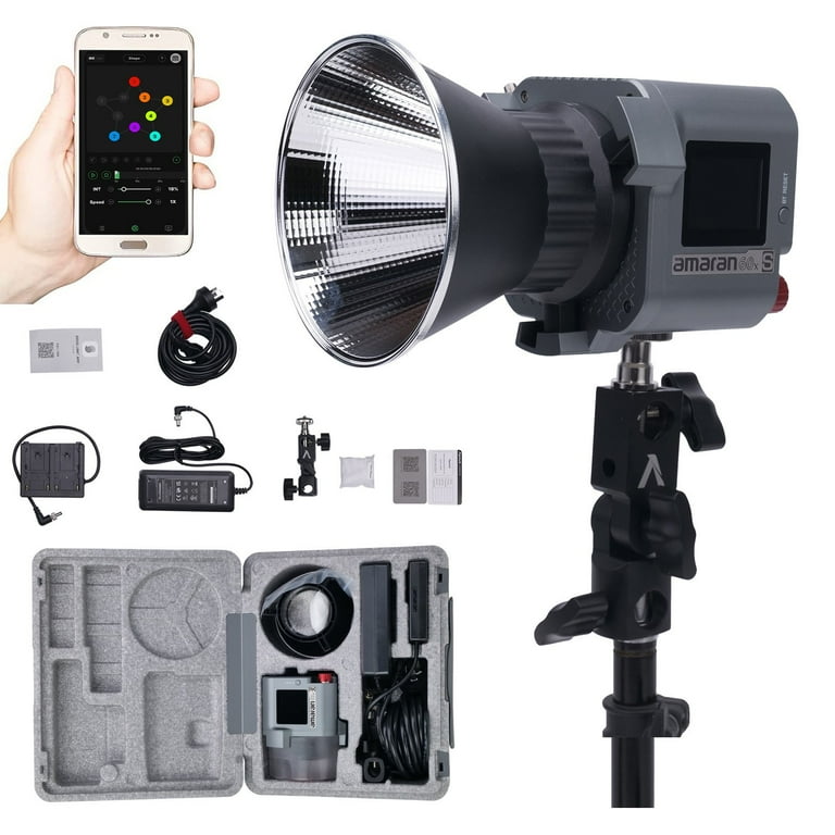 Aputure Amaran COB 60x S 60x-s 60xs 65W Bi-Color LED Video Light App  Control for Filmmaking Live Streaming Videography (60x Upgrade)