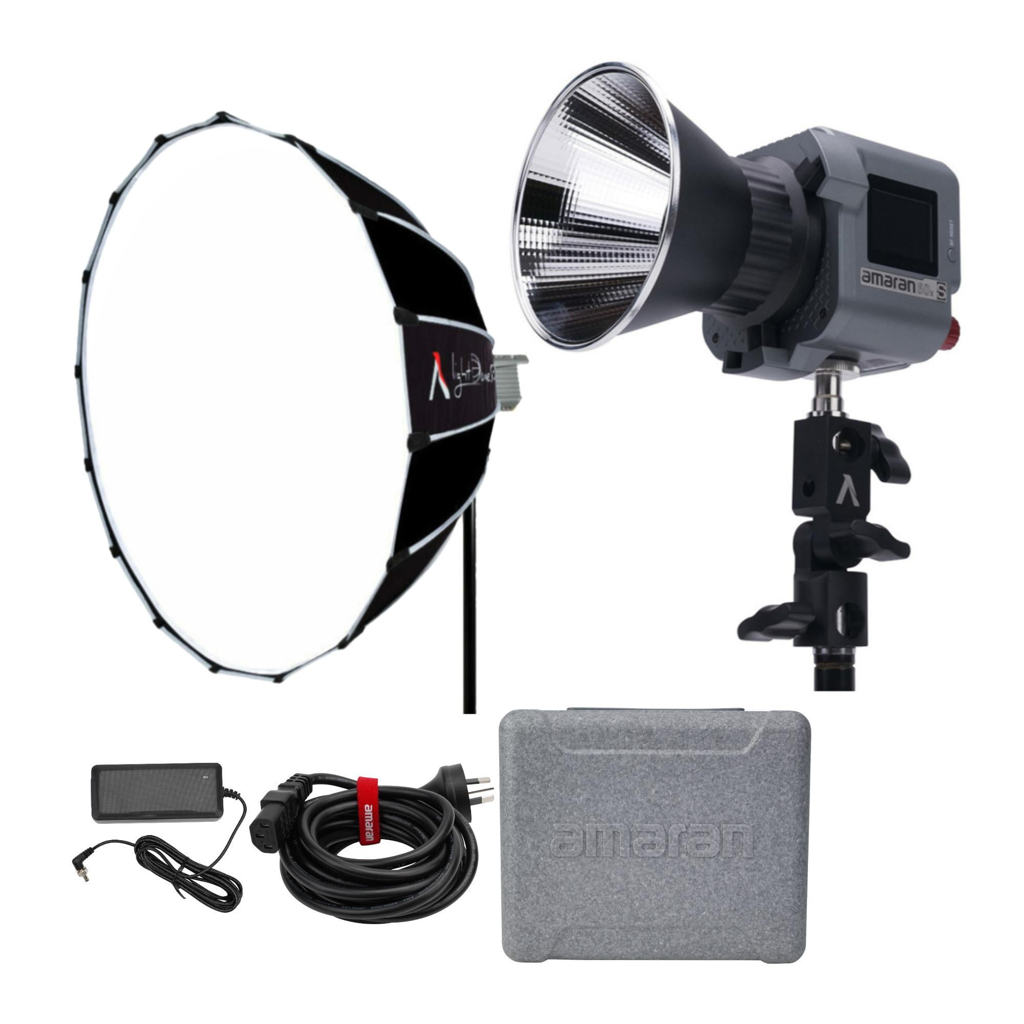 Aputure Amaran COB 60x S Bi-Color LED Monolight Bundle with