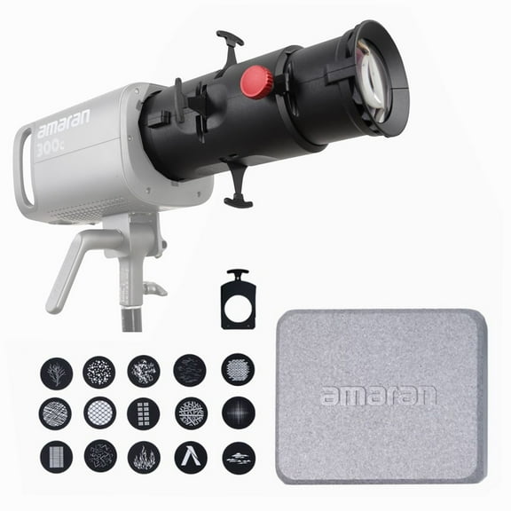 Aputure Amaran Spotlight SE 19 Lens Kit Projection Lens Modifier for Amaran 300C 150C Amaran 200X S 60X S Aputure 300X and Other Power not Exceeding 300W Bowens Mount Lights