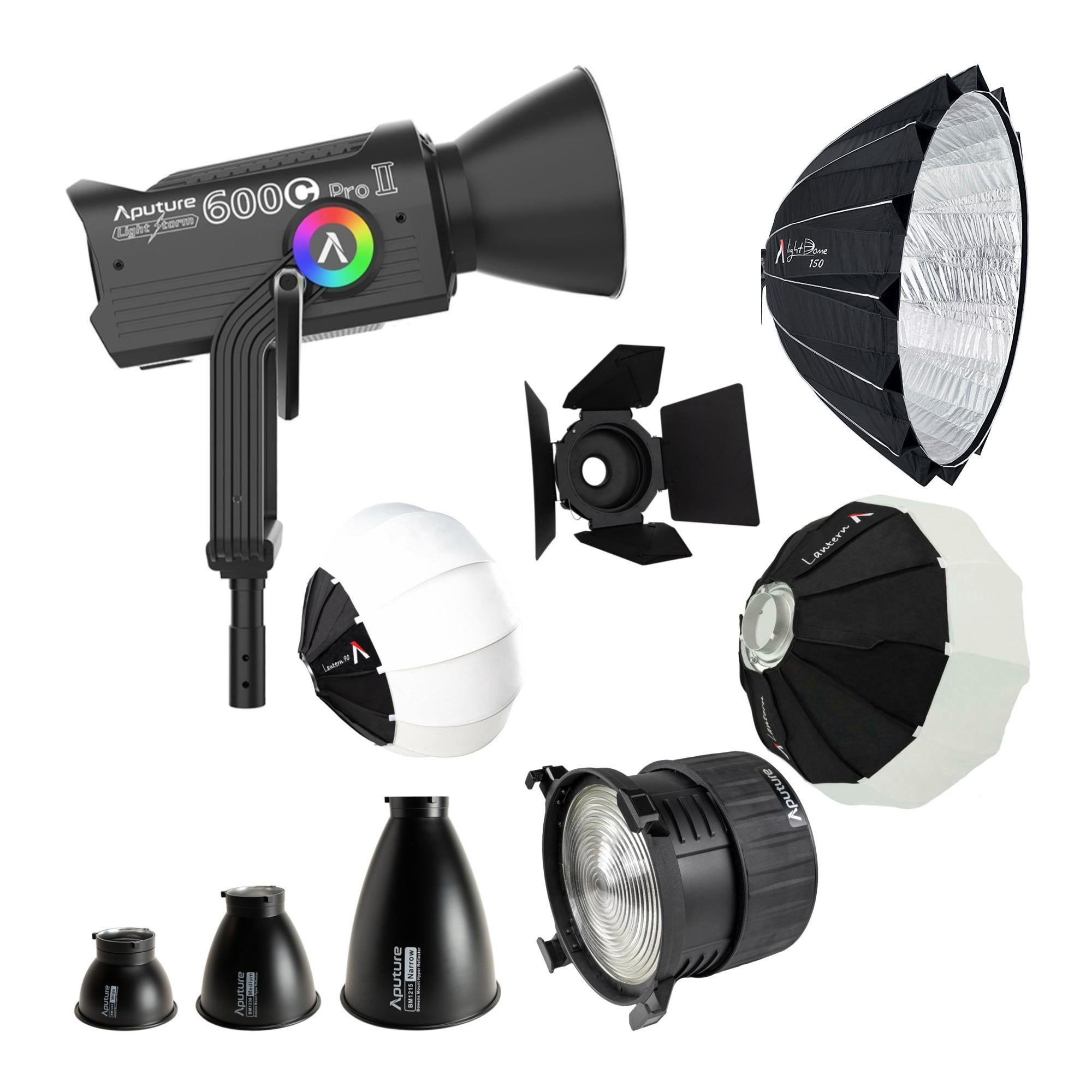 Aputure LS 600c Pro II RGB LED Monolight (V-Mount) Bundle