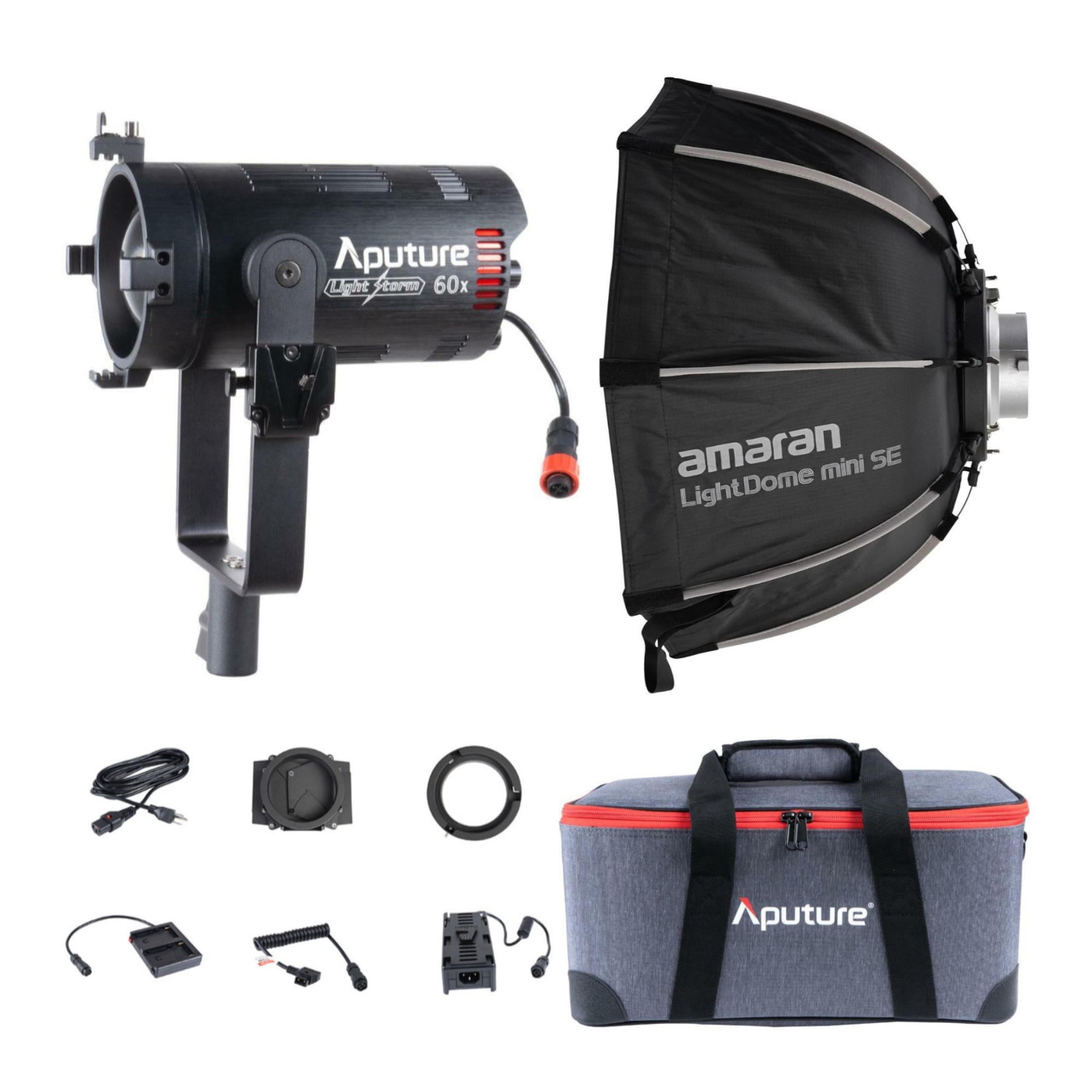 Aputure LS 60X LED-videolamp – 60W Bi-color Met Bowens-mount En App-bediening