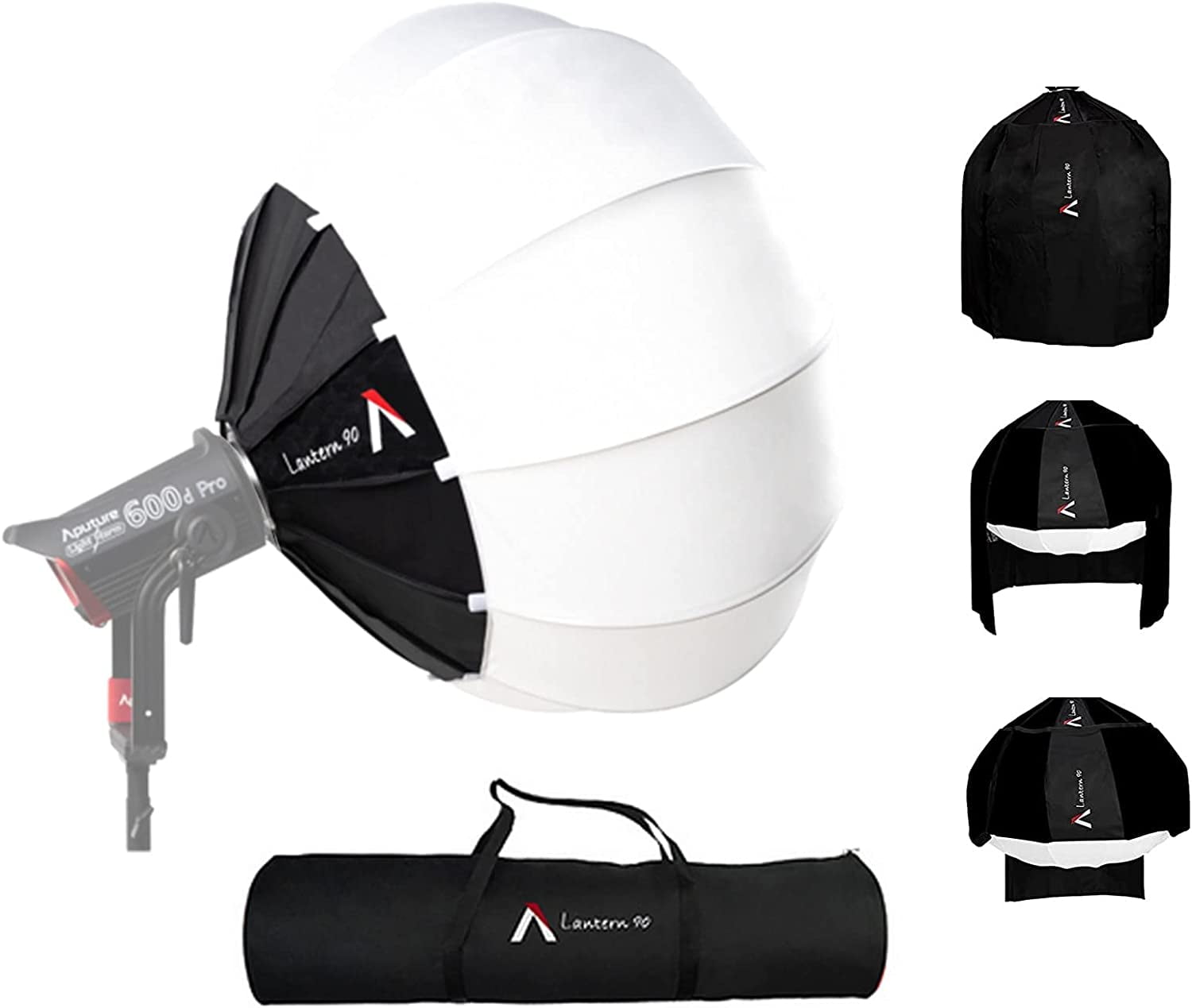 Aputure Lantern 90cm Softbox For All Bowens Mount Lights Like Aputure 300X 300D II Amaran 200x 200D 60X 60D