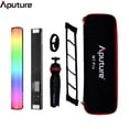 thumbnail image 1 of Aputure MT Pro RGB Light Wand Stick 7.5W CCT from 2000K -10000K Output Pixel-Mappable RGBWW Mini LED Tube Light Support Sidus Link Bluetooth App Control, 1 of 10
