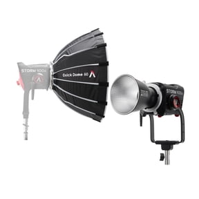 Aputure STORM 400x Tunable White LED Monolight (Gold Mount) Bundle with 24-Inch Softbox (2 Items)