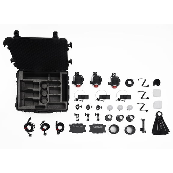 Aputure STORM 80c 3-Light Kit