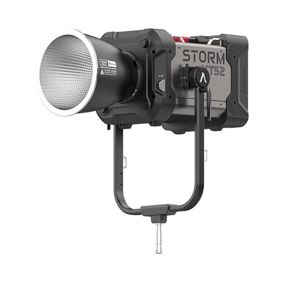 Aputure STORM XT52 Tunable White LED Point-Source Monolight Dual Flight Case Kit (Bare Ends Cable)