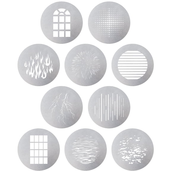 Aputure Size-A Gobo Kit for Spotlight Max Projection Modifier, 10-Pack
