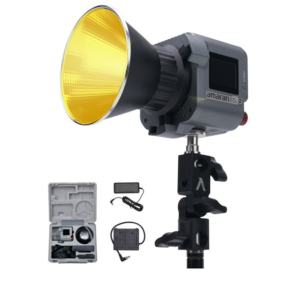 Aputure amaran 60x S Video Light,amaran 60x Upgrade,LED video light continuous output lighting Studio Light Led Photography Lighting key light lighting for video recording