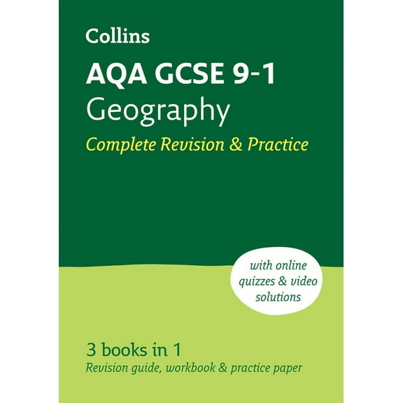 Aqa GCSE 9-1 Geography Complete Revision & Practice: Ideal for Home Learning, 2023 and 2024 Exams, (Paperback)