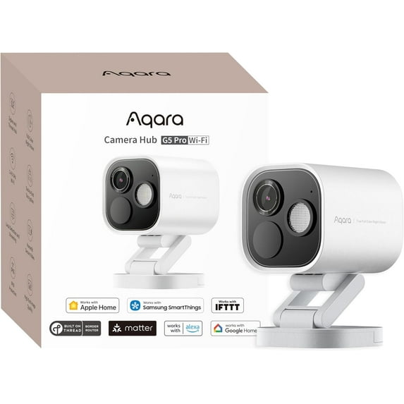 Aqara 4MP Camera Hub G5 Pro WiFi, True Color Night Vision Security ...