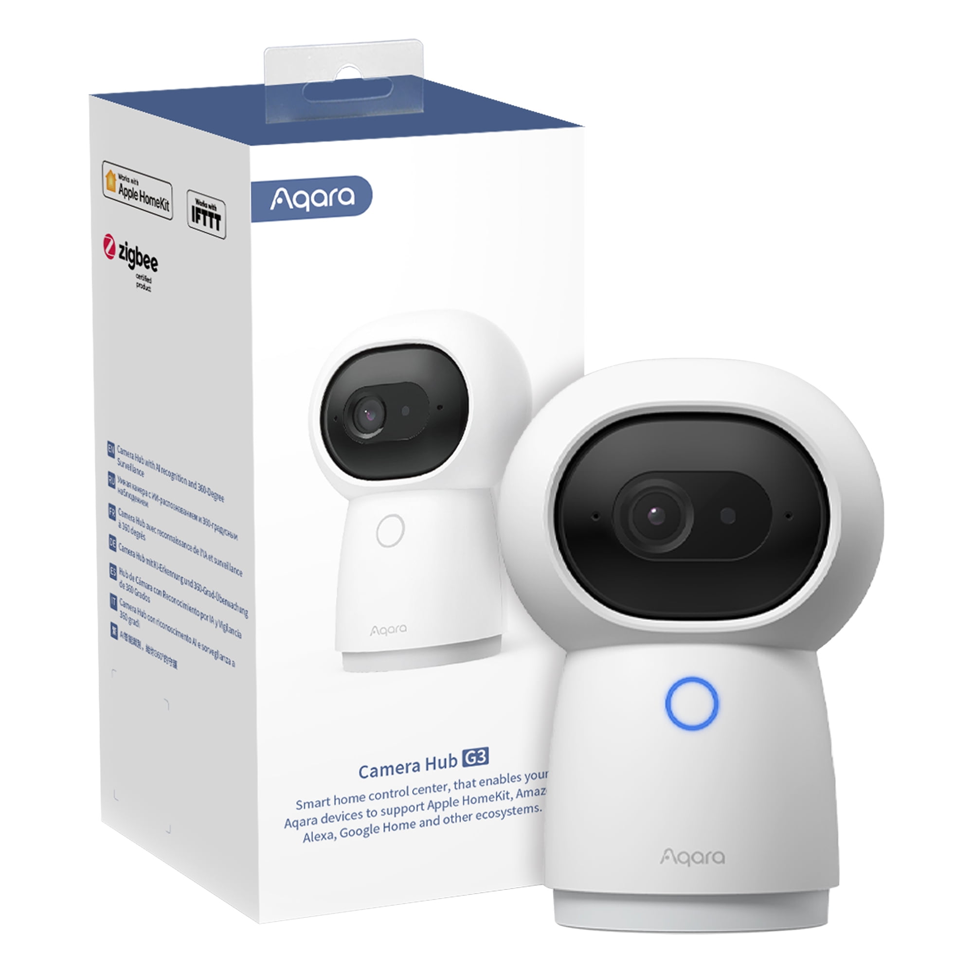 Free Shipping! Aqara Camera Hub G3 Wi-Fi 2K 1296p AI Smart Security ...