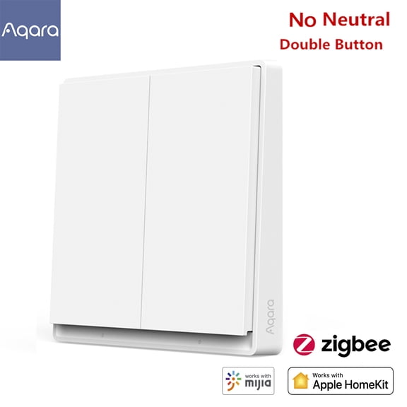 Aqara Smart Wall Switch E1 ZigBee 3.0 Smart Home Wireless Key Light Switch Remote Control WiFi Switches