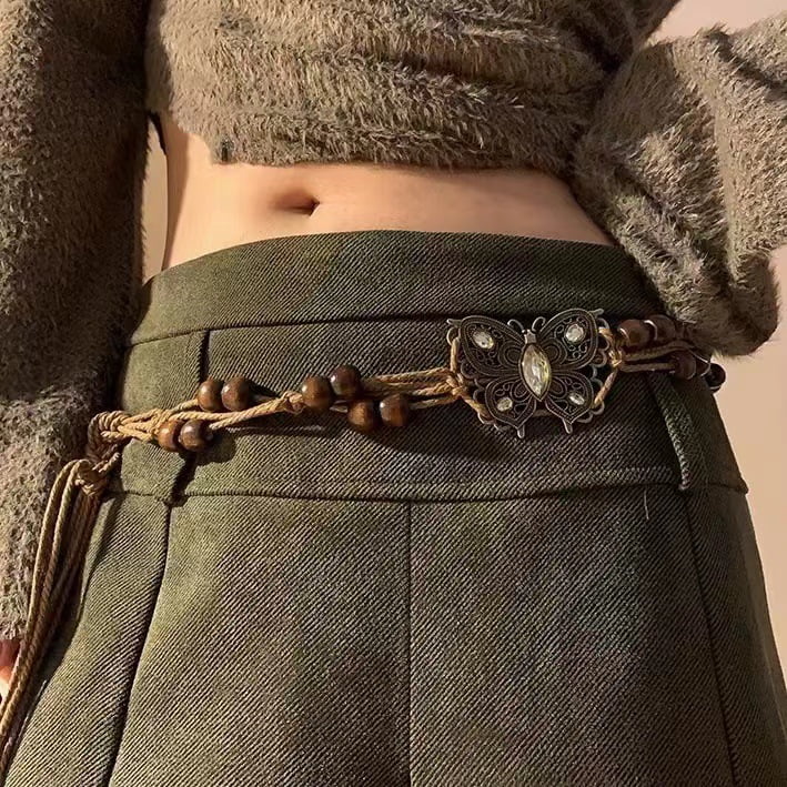 Aqiqi Retro hottie belt personality bohemian high-end waist Aqiqi Retro hottie belt personality bohemian high-end waist