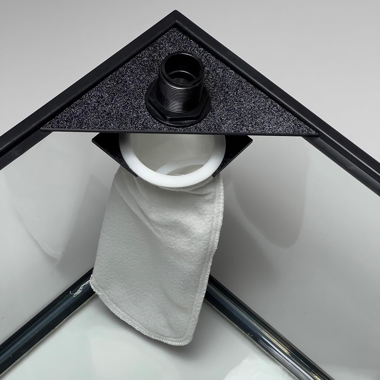 Aqu Sump Filter Sock Holder Mount 4 In Corner Kit For Filtration System Saltwater Or Freshwater