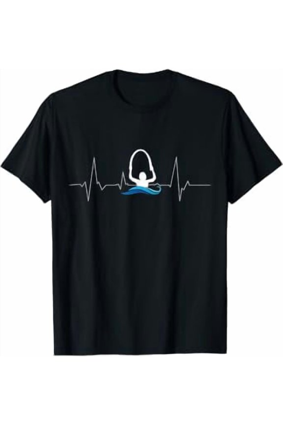 Aqua Aerobics Heartbeat Pulse T-Shirt