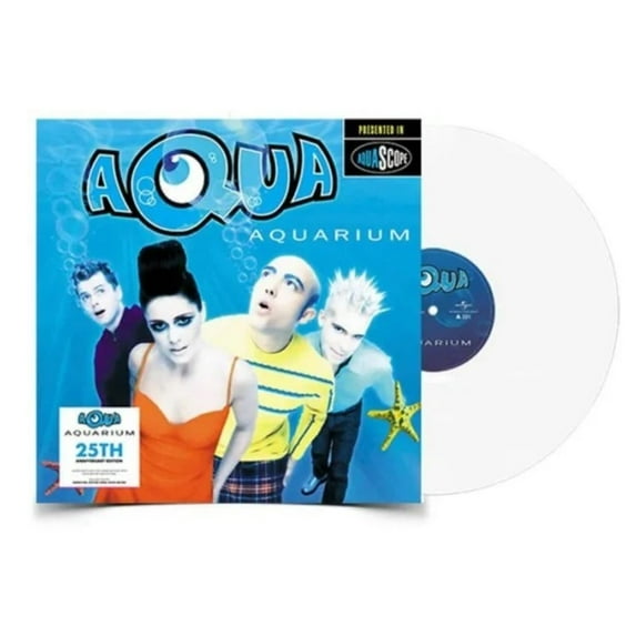 Aqua - Aquarium Exclusive White Colored Vinyl LP