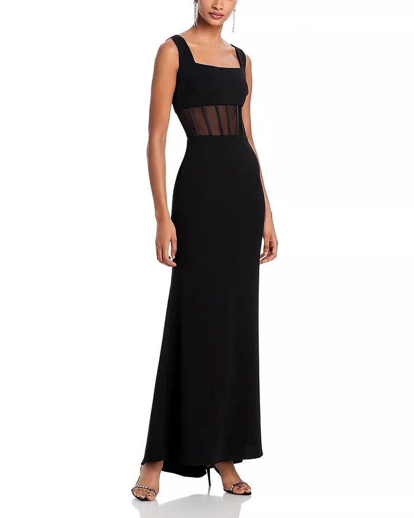 Aqua BLACK Women's Scuba Crepe Halter Dress, US 16 - Walmart.com