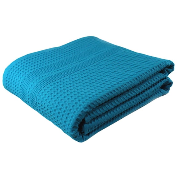 Aqua Bath Sheet Waffle Cotton Oversized Quick Dry Towel for Adults