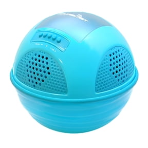 Aqua Blast BT Floating Pool Speaker System with Built-in Battery and Music Streaming (Blue Color)