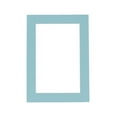thumbnail image 1 of Aqua Blue Acid Free 28x40 Picture Frame Mats with White Core Bevel Cut for 24x36 Pictures - Fits, 1 of 4