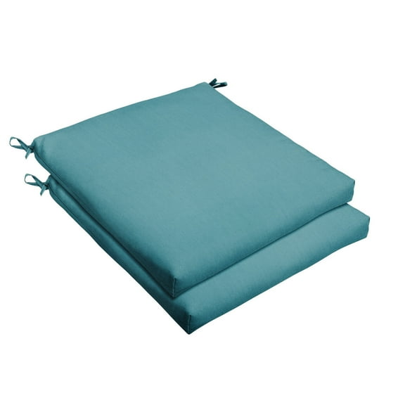 Aqua Blue Indoor/Outdoor Cushion Set, Bristol