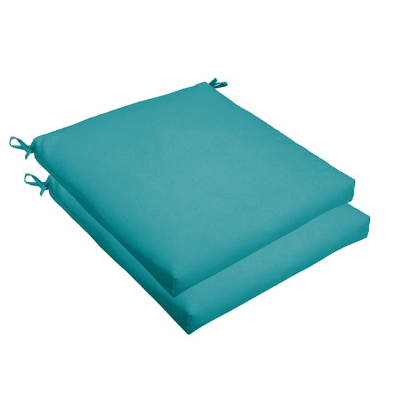 Aqua Blue Indoor/Outdoor Cushion Set, Bristol