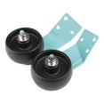thumbnail image 1 of Aqua Blue Powder Coated Wheel Assembly, 1 of 1
