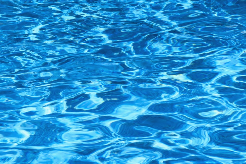 Aqua Blue Water Reflections In Pool Multicolored Detail Canvas Art - Kyle Rothenborg Design Pics (19 x 12)