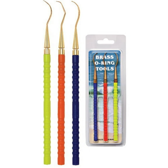 Aqua Brass O-Ring Pick 3 Pc. Set