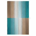 thumbnail image 1 of Aqua Brown Ombre 1 Pack Kitchen Towel, Water Absorbent Dish Towel, Vintage Country Wooden Decorative Hand Towels - Quick Drying Cloth for Cooking Baking, 18x28 Inch, 1 of 8