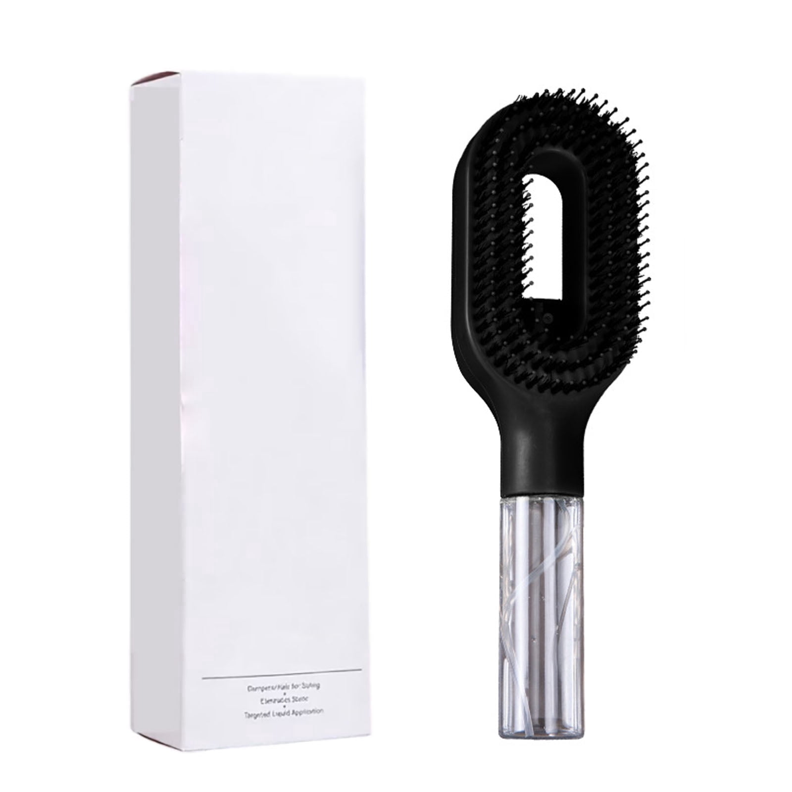 100Pcs Aqua Brush for Hair, AquaBrush 2-in-1 Detangler Hair Brush with Built-In Mister Spray, Portable Wet & Dry Detangling Brush for Curly, Wavy & Straight Hair, for Smooth, Frizz-Free Hair