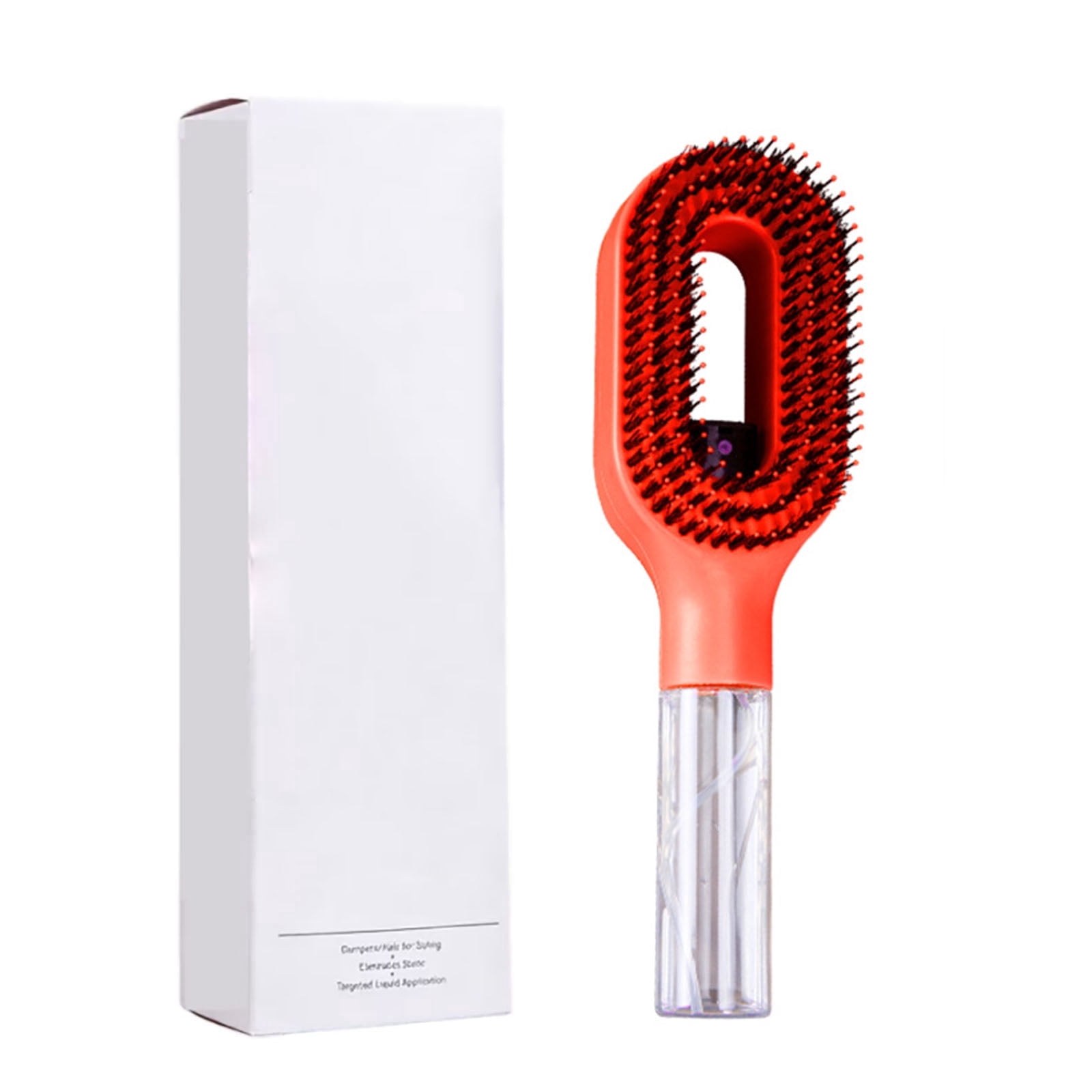 100Pcs Aqua Brush for Hair, AquaBrush 2-in-1 Detangler Hair Brush with Built-In Mister Spray, Portable Wet & Dry Detangling Brush for Curly, Wavy & Straight Hair, for Smooth, Frizz-Free Hair
