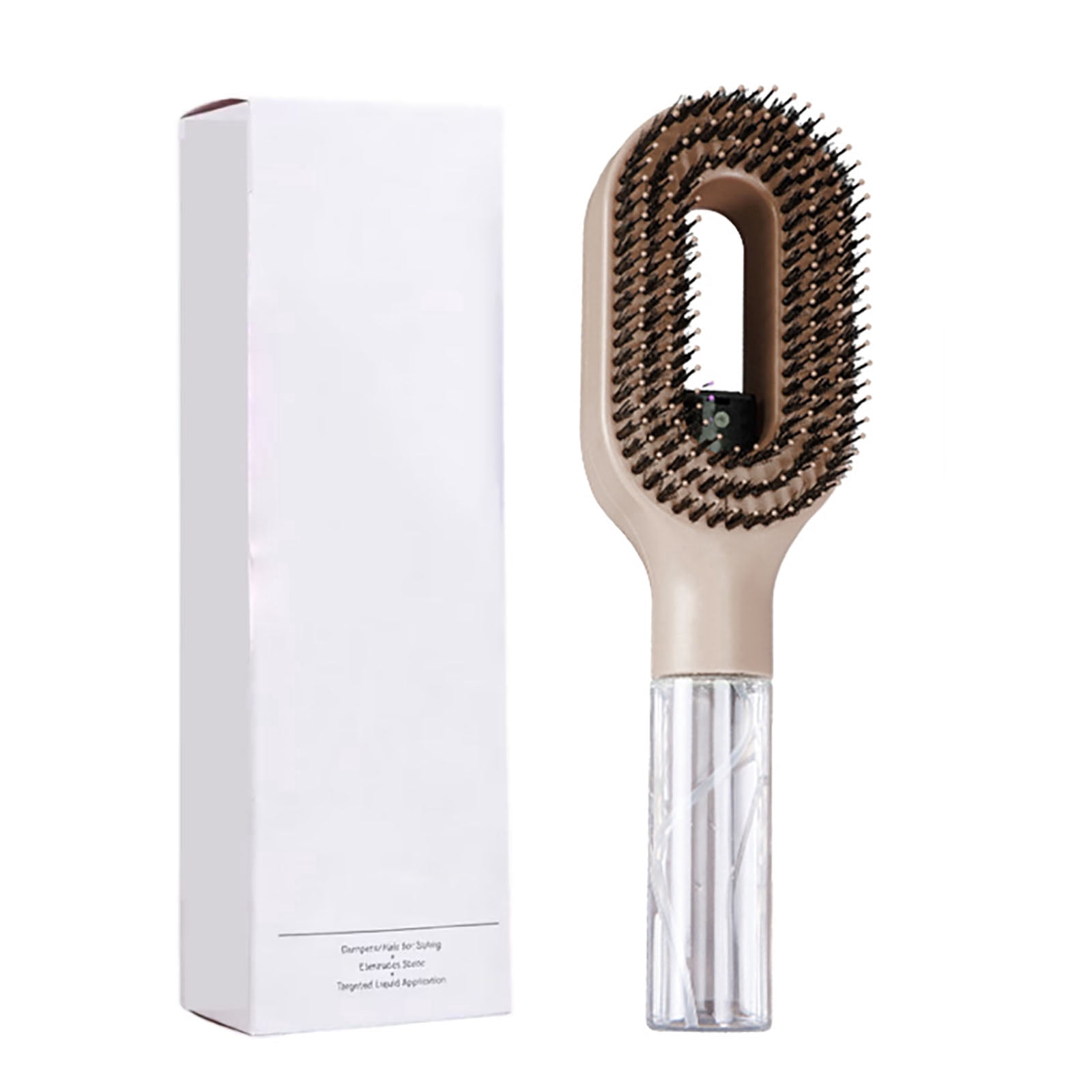 100Pcs Aqua Brush for Hair, AquaBrush 2-in-1 Detangler Hair Brush with Built-In Mister Spray, Portable Wet & Dry Detangling Brush for Curly, Wavy & Straight Hair, for Smooth, Frizz-Free Hair