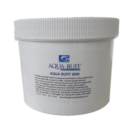 Aqua Buff 2000 ONE Step Buffing & POLISHING Compound: 1 Quart
