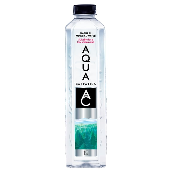 Aqua Carpatica Mineral Water 1L, Imported from Britain