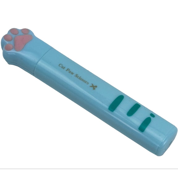 Aqua Cat Paw Scissors