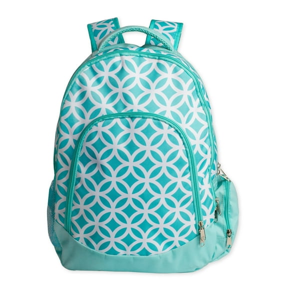 Aqua Circle Link Reinforced and Water Resistant Padded Laptop School Backpack