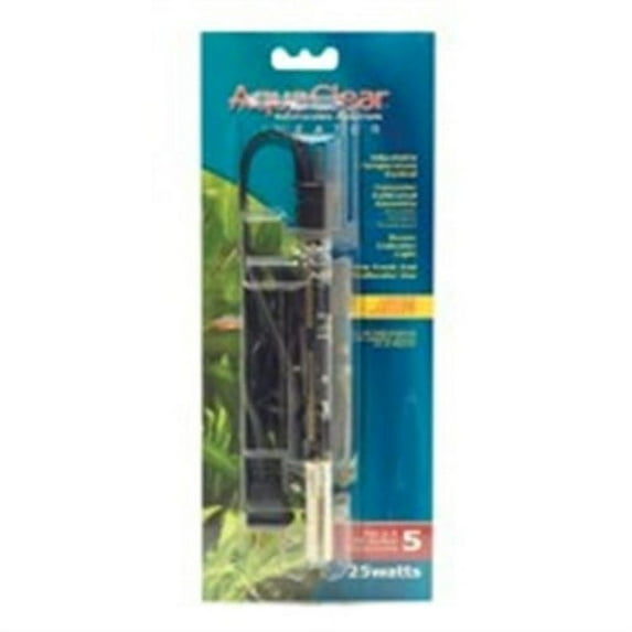 Aqua Clear Compact Preset Aquarium Heater, 25-Watt