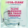 thumbnail image 1 of Aqua Clear FW-4ESW Single Leader Fluke/Flounder/Trout Wht Hair, 1 of 1