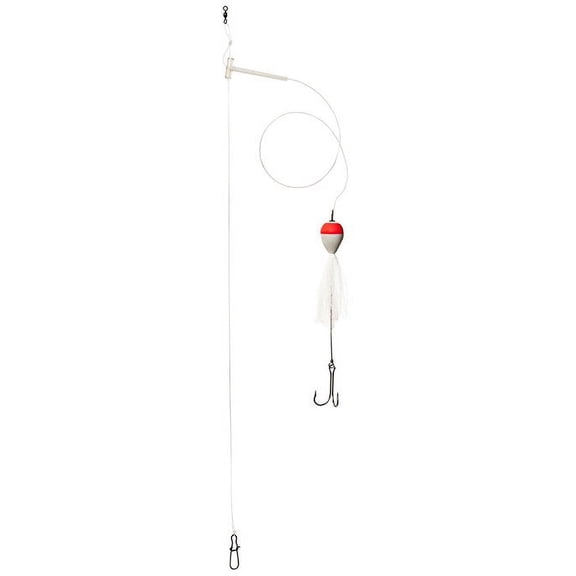 Aqua Clear MU-1EW Mullet Rig Bluefish/Drum/Striper Red Wht