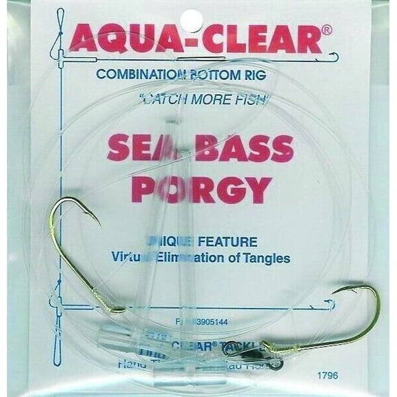 Aqua Clear SP-1 Hi/Lo Rig Sea Bass/